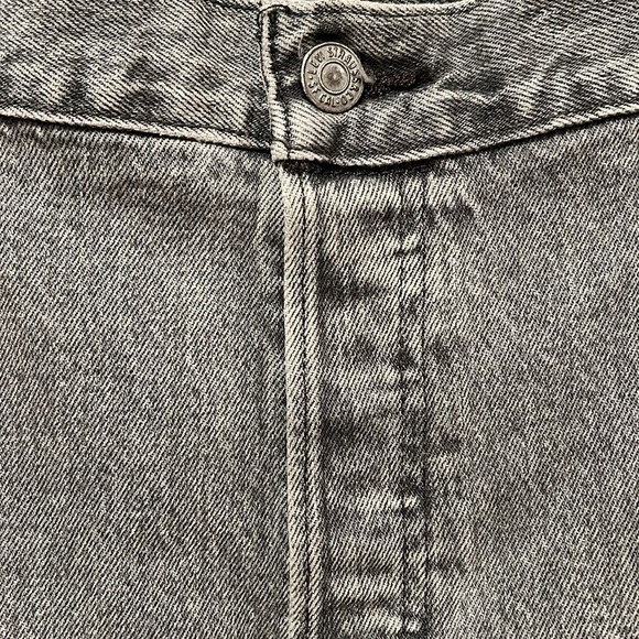 Levi's Men's 501 Orig Stretch Mid Rise Reg Fit Straight Leg Jeans - Size 42x32 - Picture 6 of 13